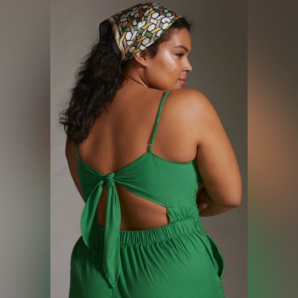 Maeve Cutout Linen Jumpsuit - Picture 8 of 14